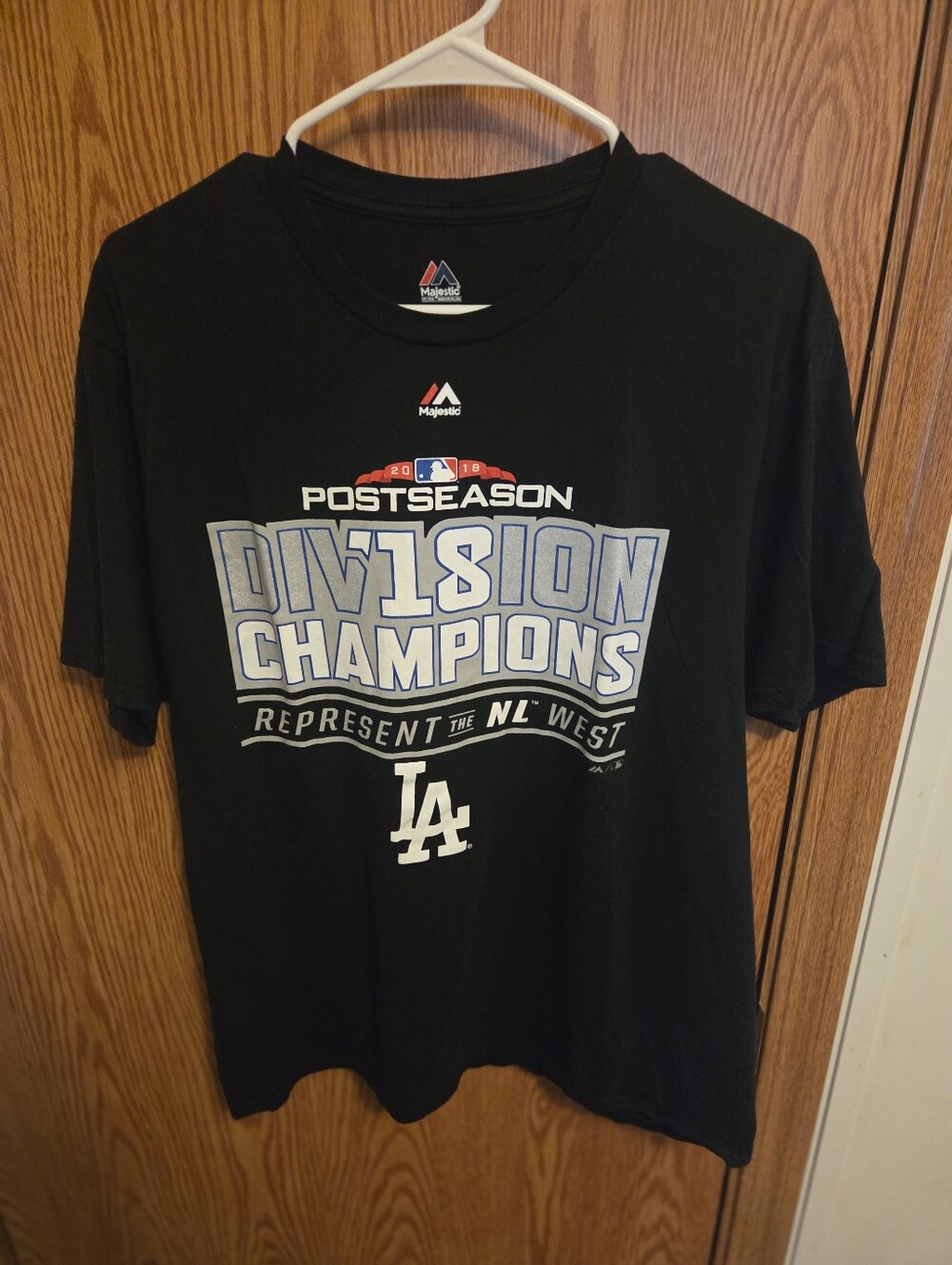 Majestic Los Angeles Dodgers Shirt Sz Large Men's MLB